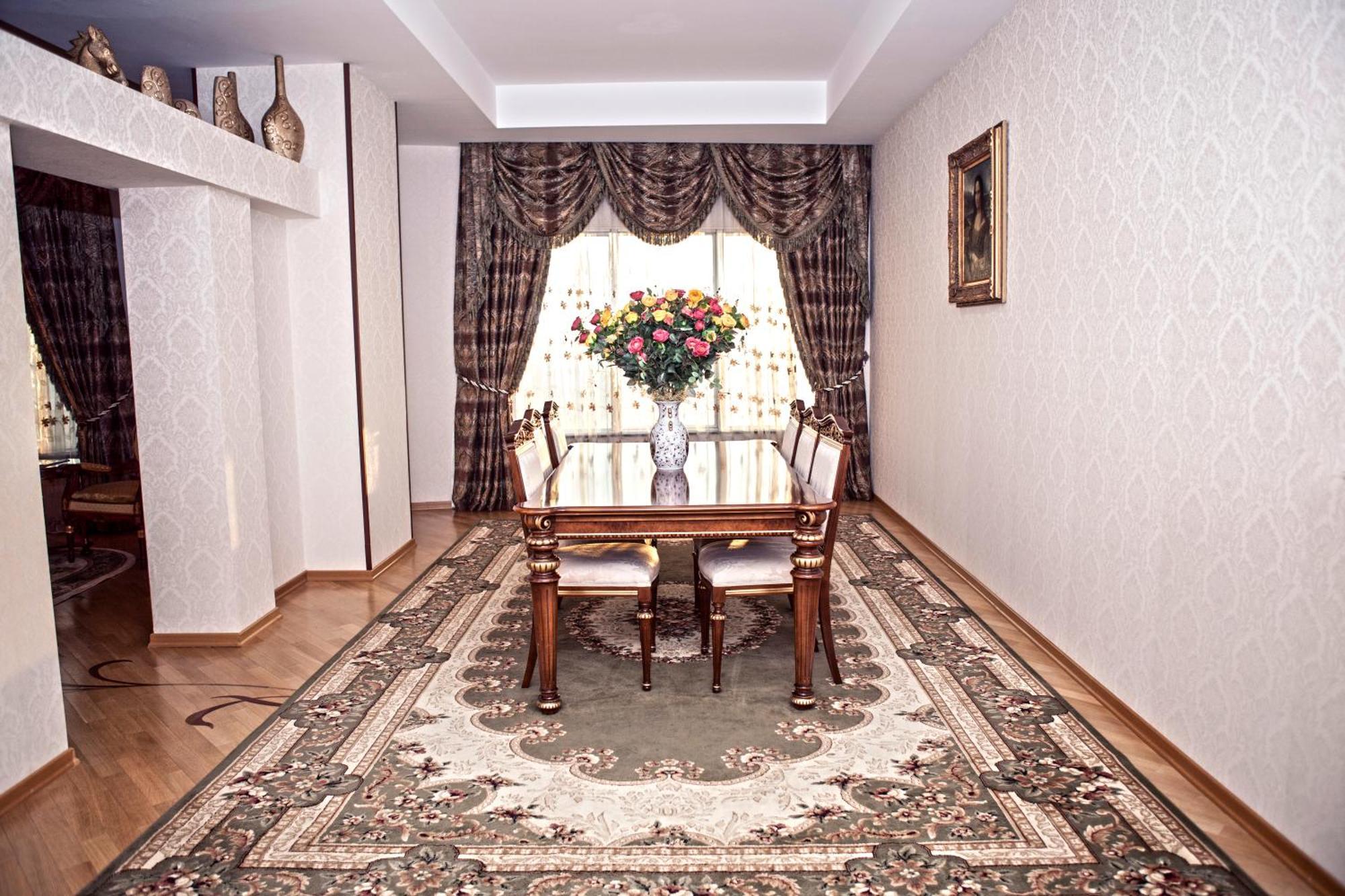 Grand Hotel Victory อัคเทา ภายนอก รูปภาพ A dining room